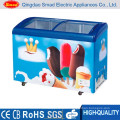 -18 Degree Sliding Glass Door Ice Cream Chest Freezer